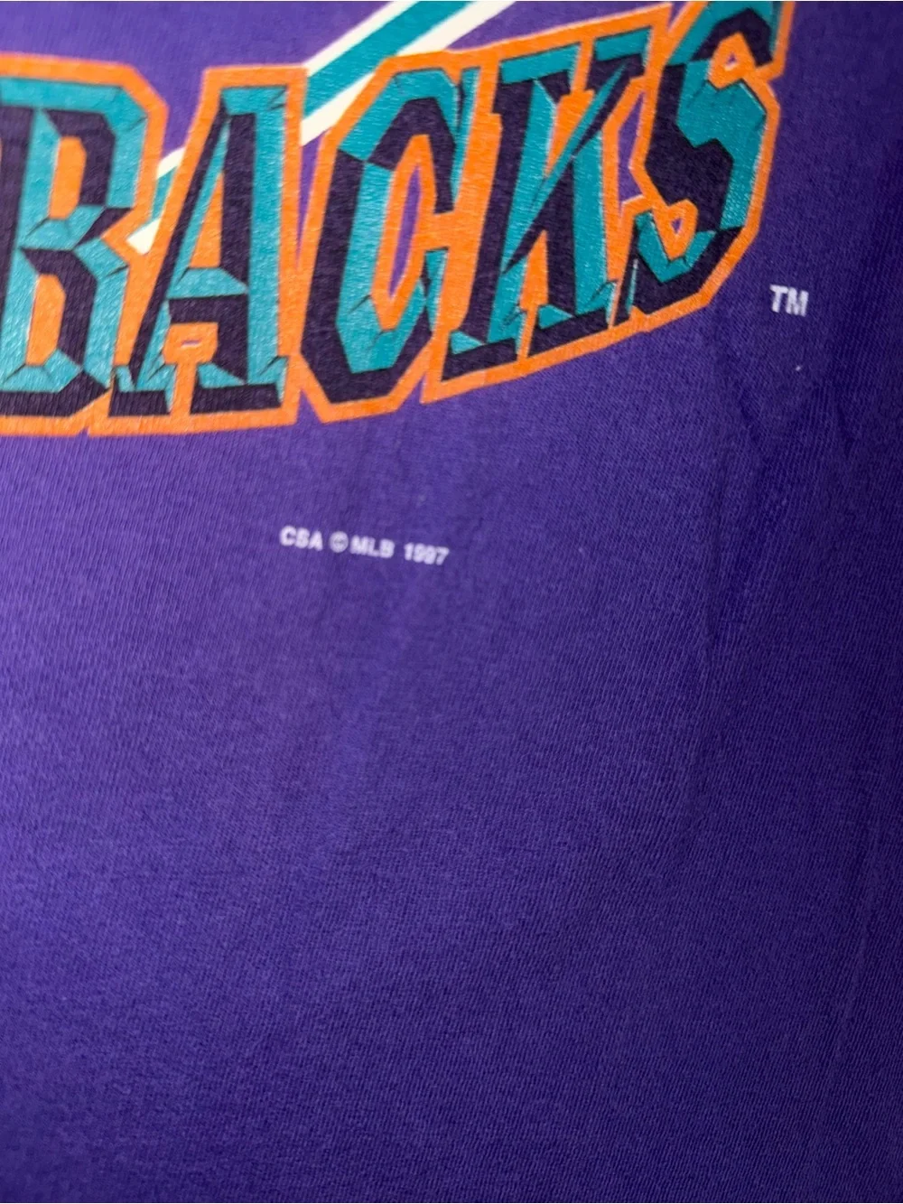 Vintage Arizona Diamondbacks baseball diamond CSA tank top mens large 1997